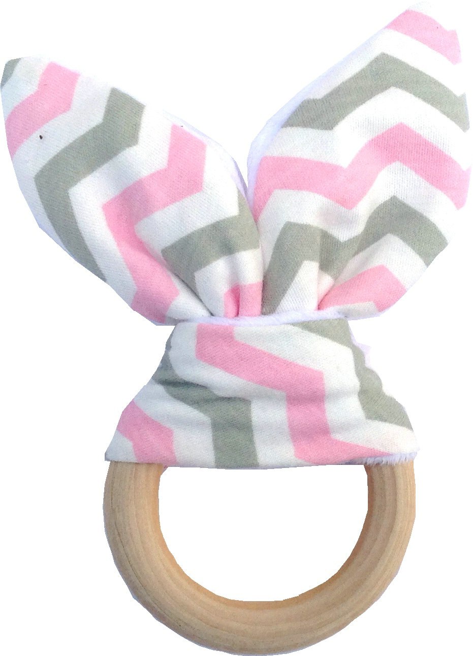 Teething Ring Wooden Toy Teether